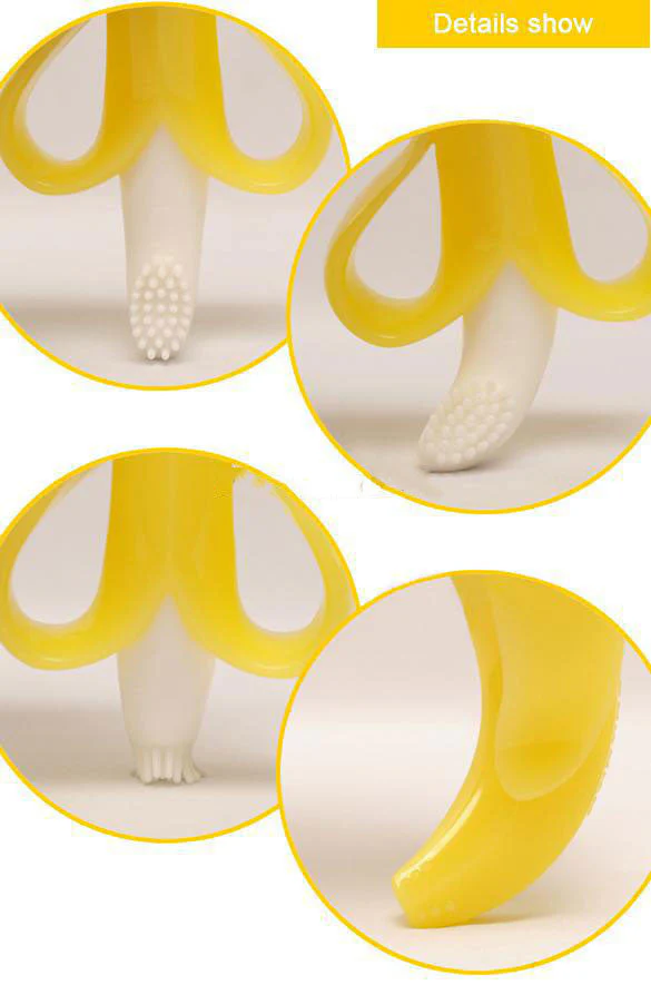 Silicon Bebe Banana Teether Toy - Image 3