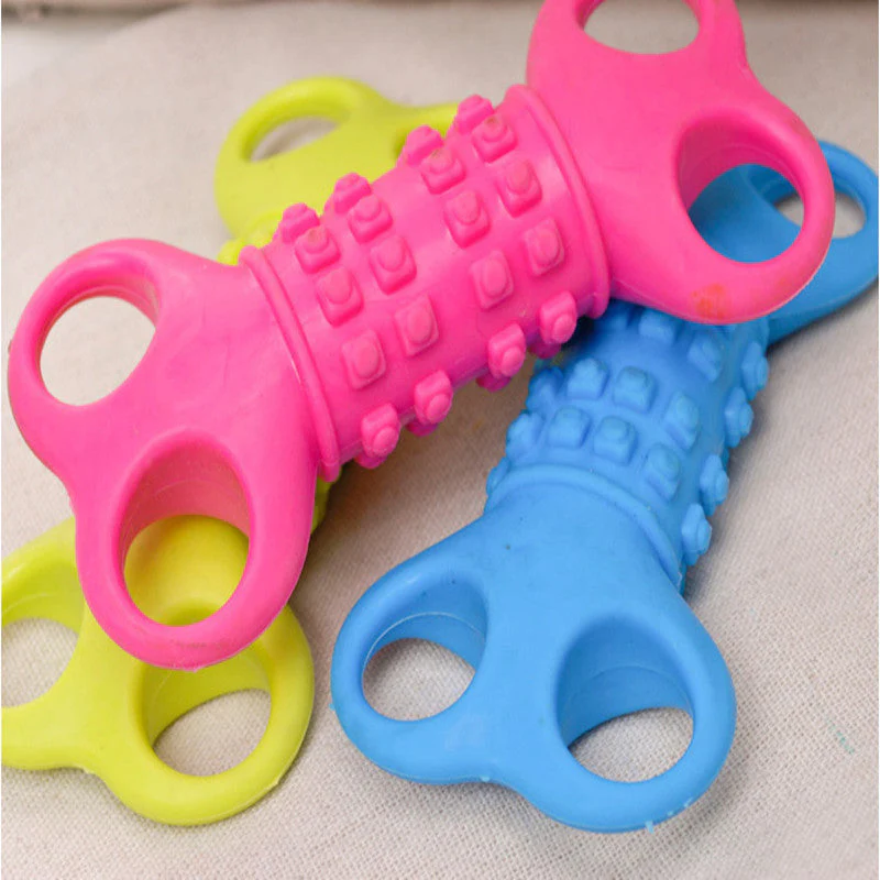 Silicone Bone Shape Chewing Toy Dog Pet - Image 3