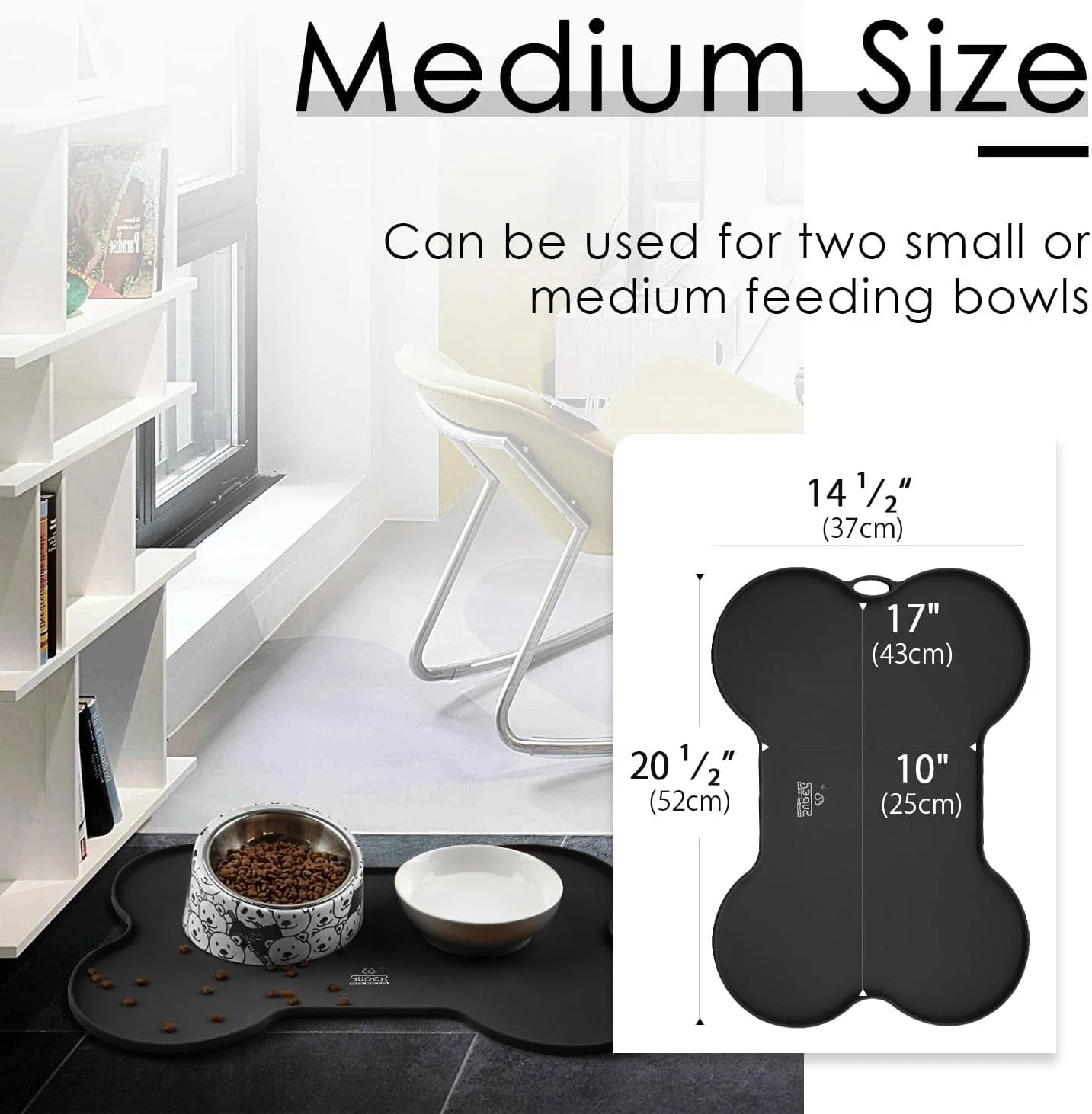 Silicone Non Spill Cat Feeding Mat Puppy Placemat Waterproof - Image 6
