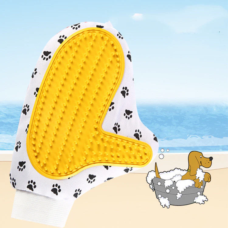 Silicone Pet Hair Deshedding Gentle Glove - Image 6