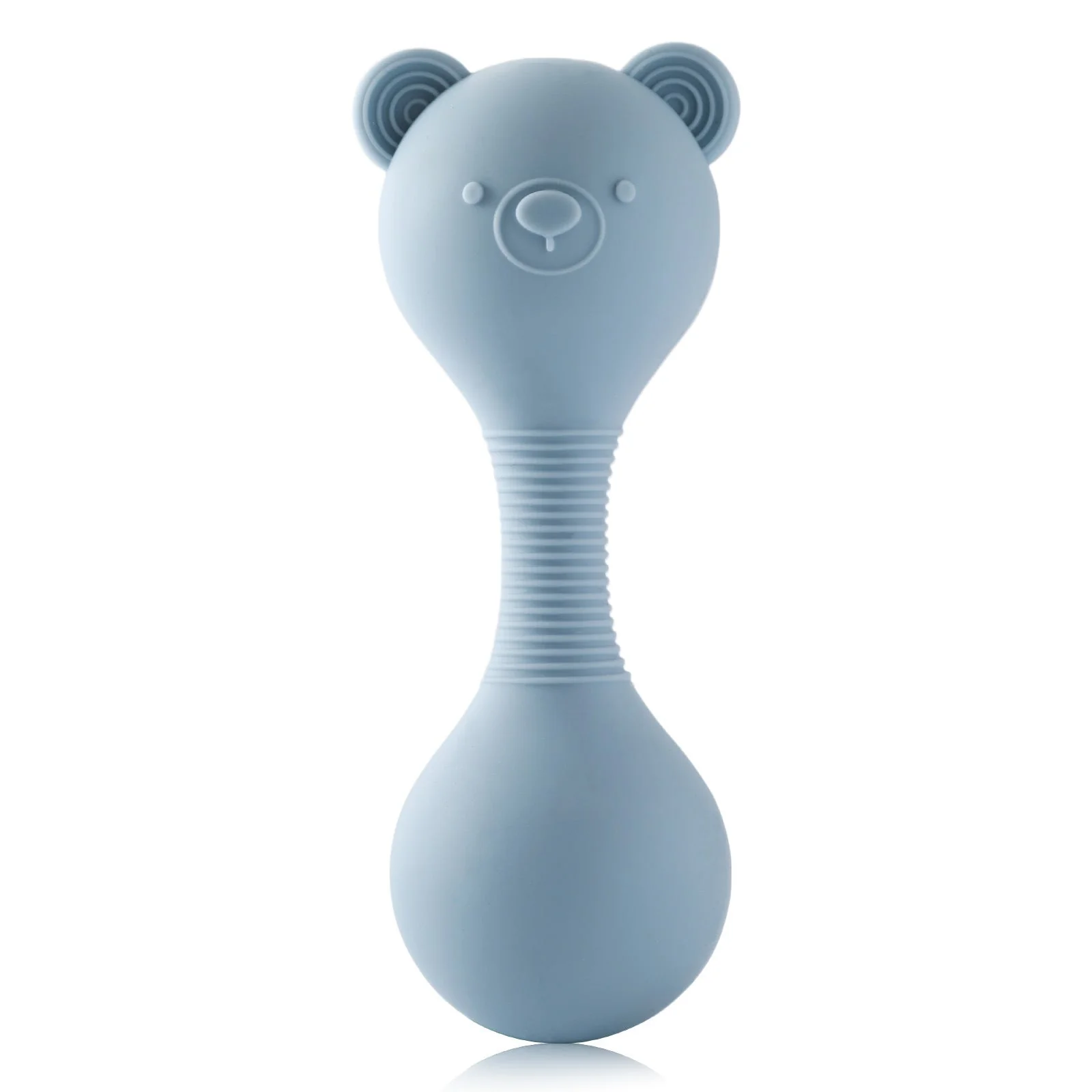 Silicone Sand Hammer Baby Grasping Nibbling Toy Enlightenment Music Sand Hammer Toy - Image 3