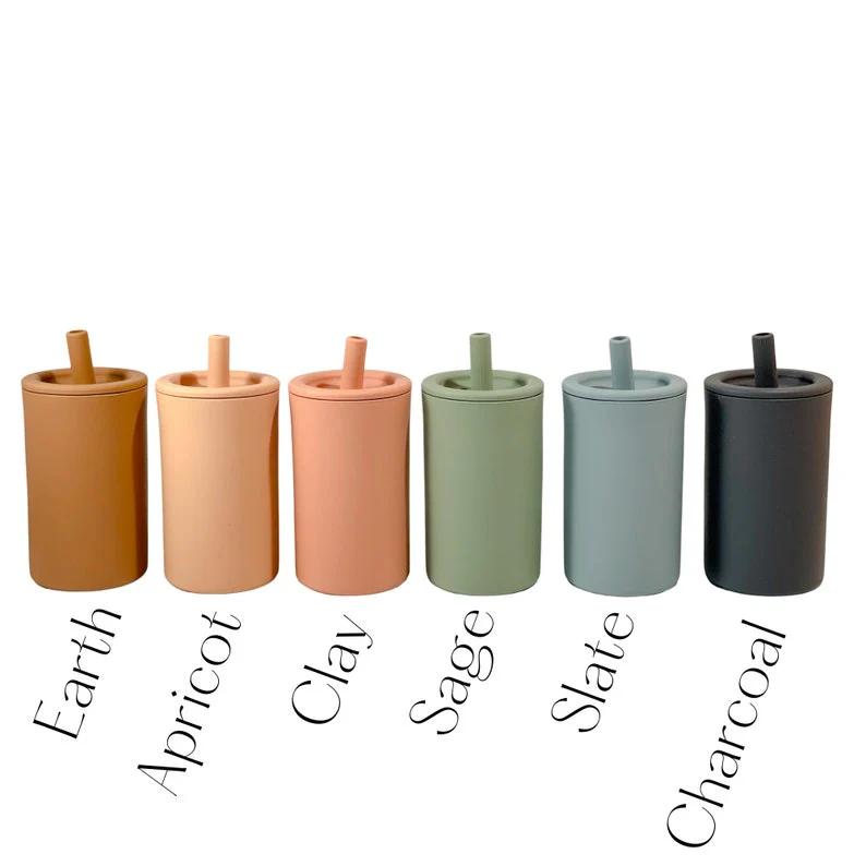 Silicone Straw Cup for Babies & Toddlers - more colors - Image 9