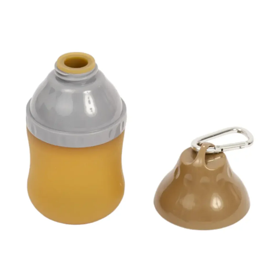 Silicone Travel Water Bottle for Dogs – Leak-Proof, Portable & Collapsible – Green/16oz - Image 3