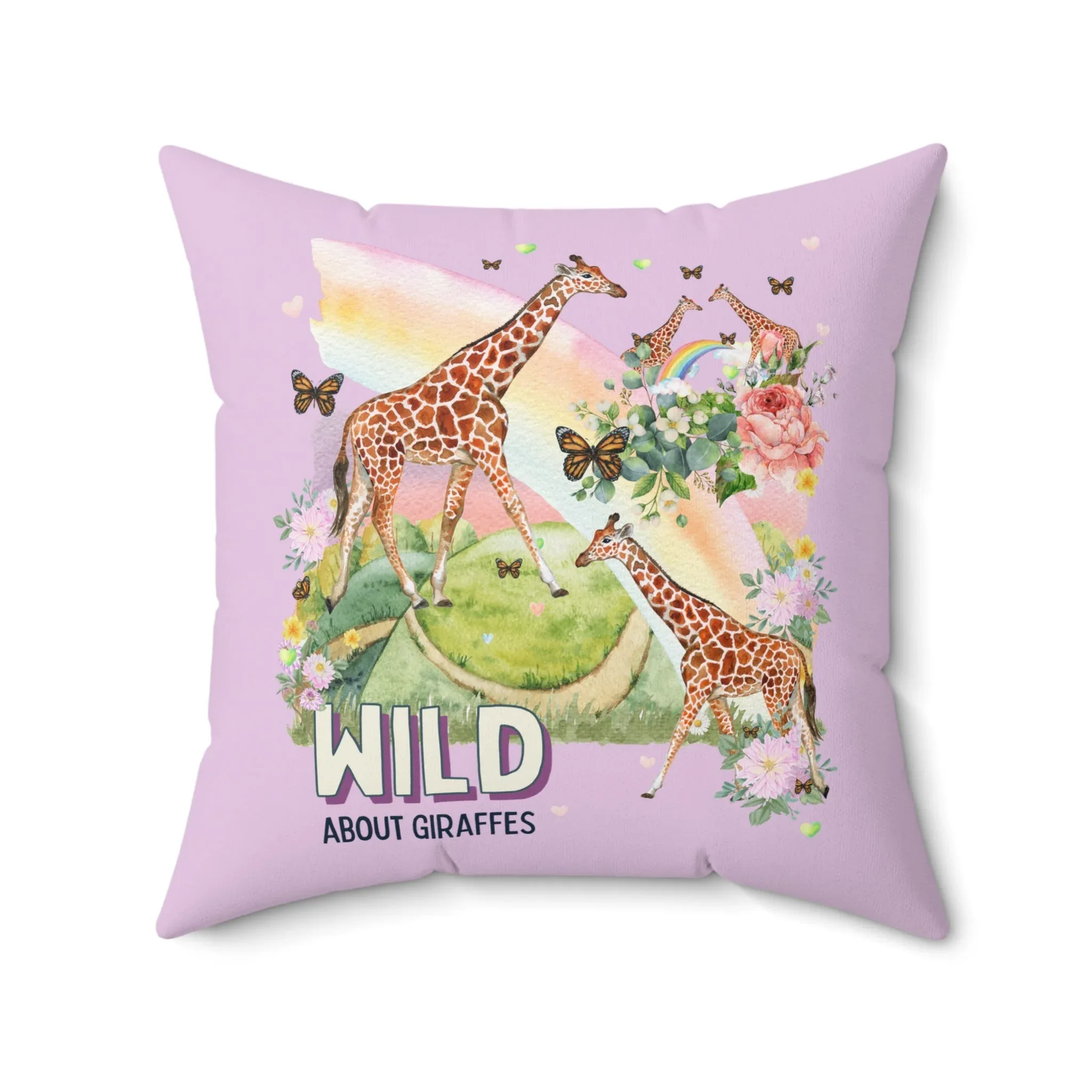 Silly Giraffe Pillow