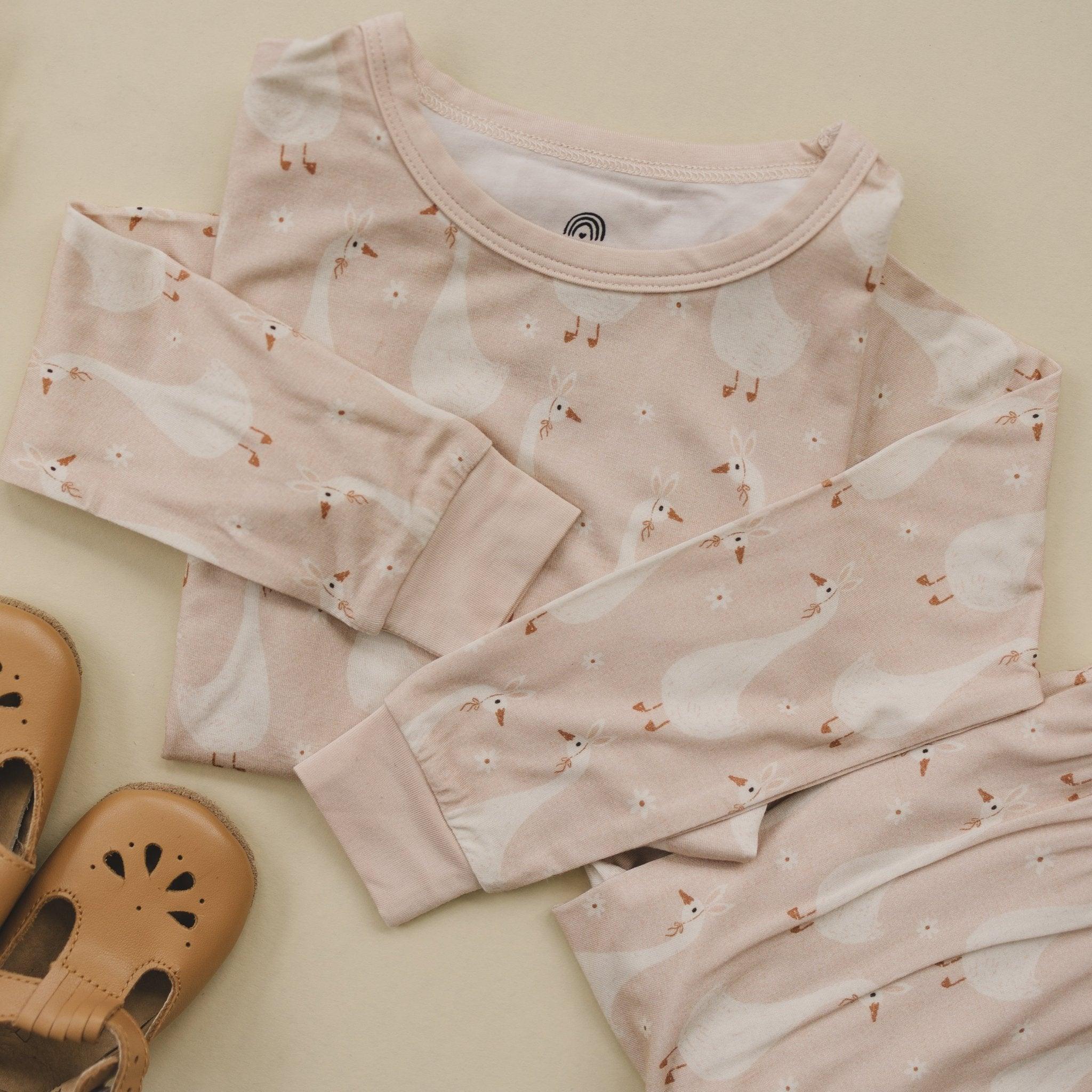 Silly Goose on the Loose 2pc Bamboo Pajamas - Image 2