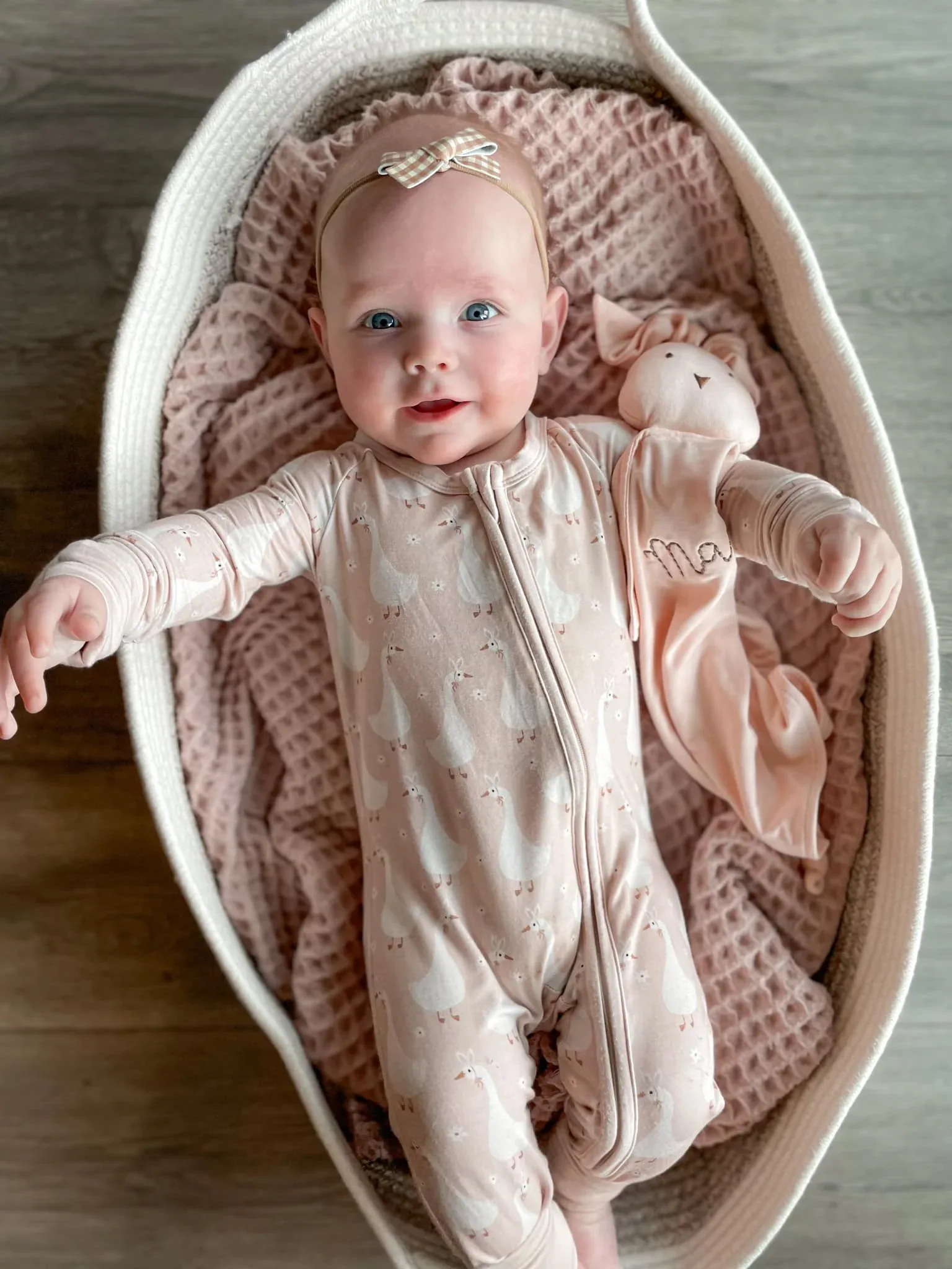 Silly Goose on the Loose Bamboo Zippy Romper - Image 17