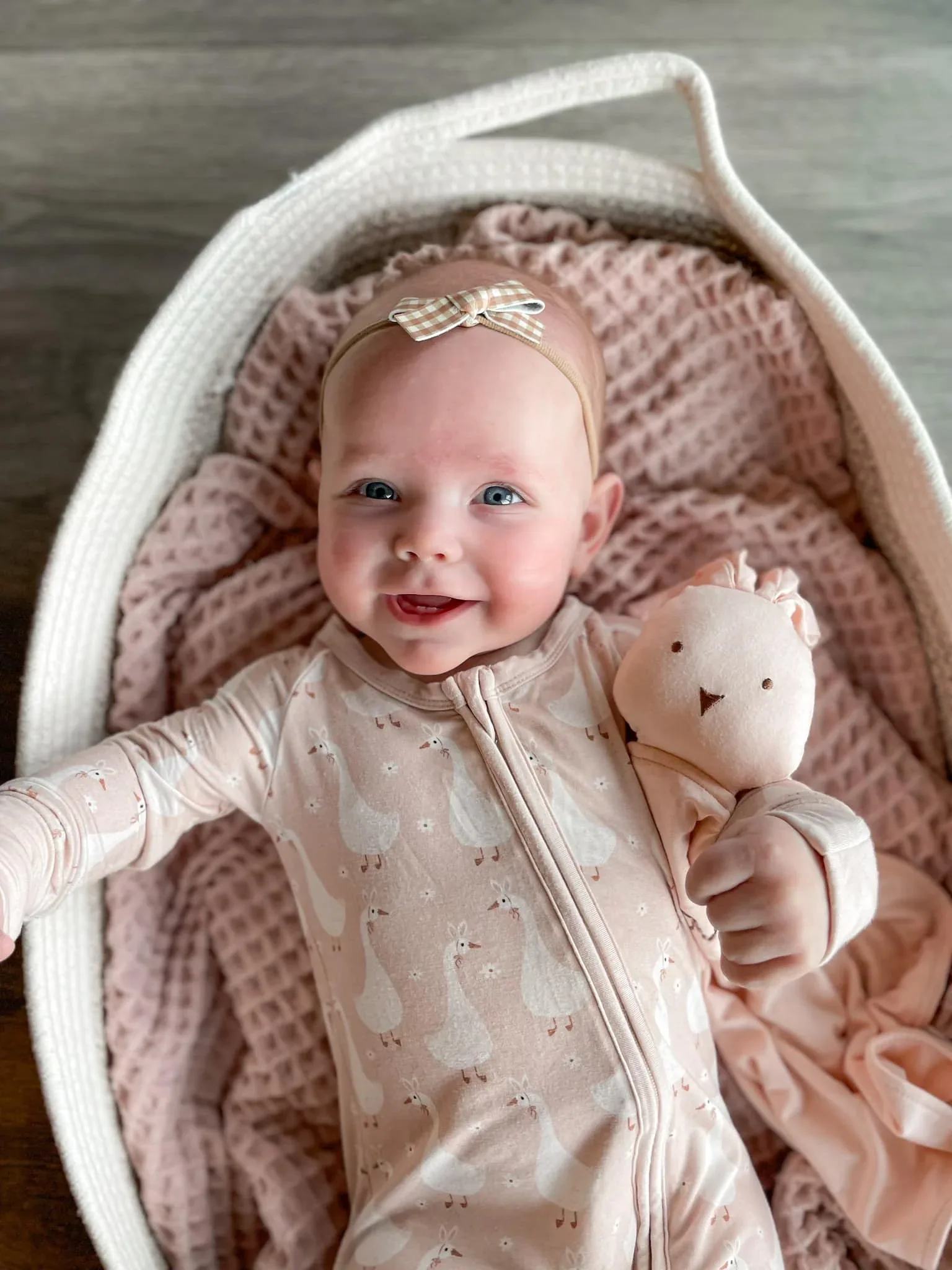 Silly Goose on the Loose Bamboo Zippy Romper - Image 18