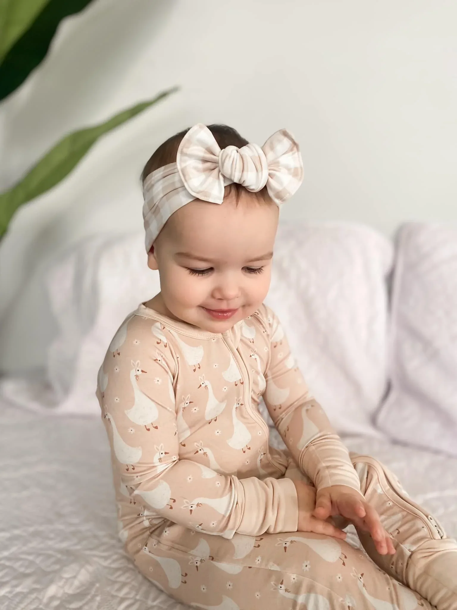 Silly Goose on the Loose Bamboo Zippy Romper - Image 22