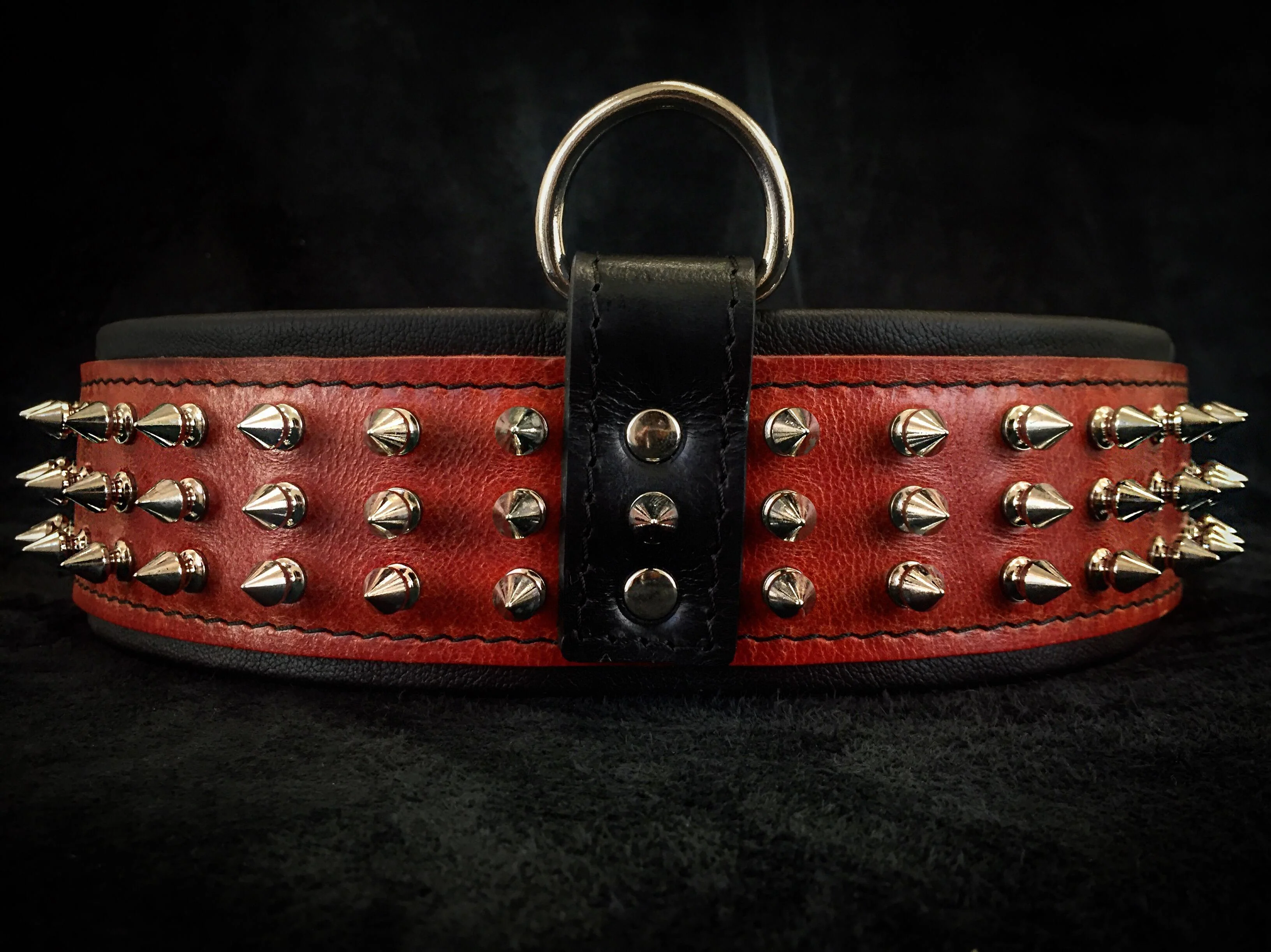 "Silver Giant" collar Red - Image 2