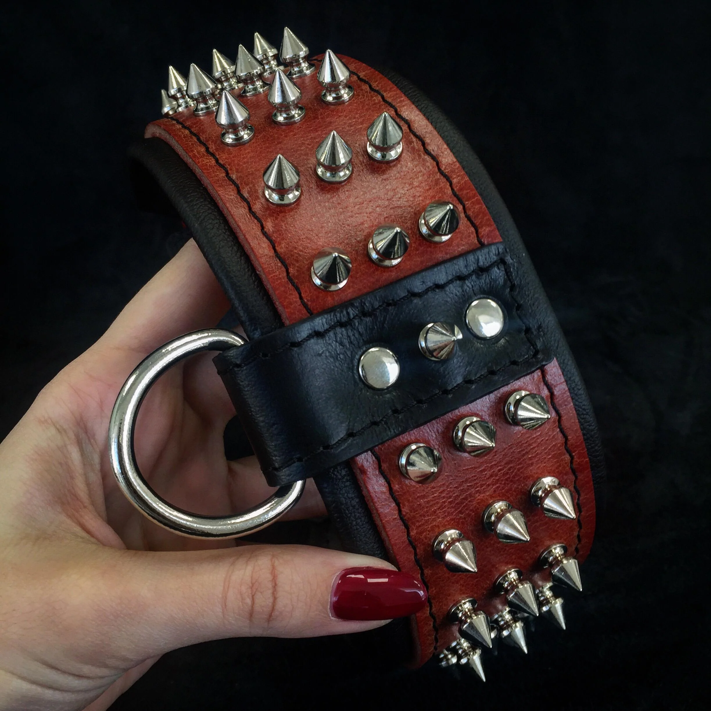 "Silver Giant" collar Red - Image 3