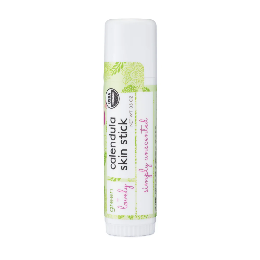Simply Unscented Calendula Skin Stick - Organic Lotion Stick - Travel Size - Image 3