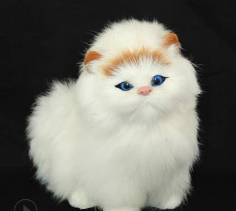 Simulation Animal Model Cat Plush Children's Toy Toy Doll - Image 3