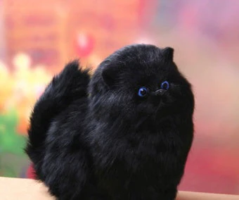 Simulation Animal Model Cat Plush Children's Toy Toy Doll - Image 6