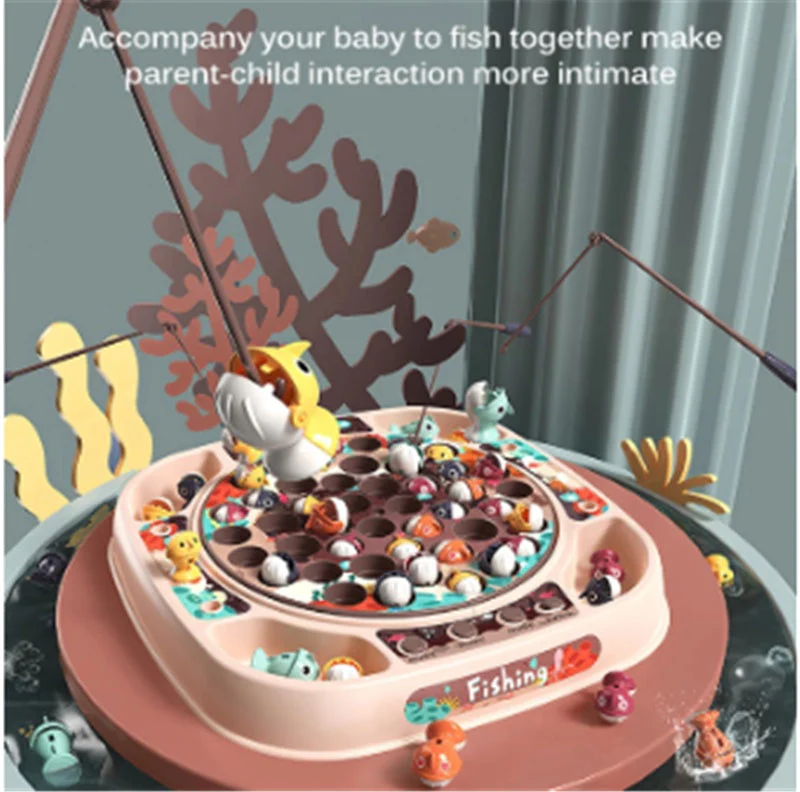 Simulation Baby Fishing Toy Children's Electric Rotating - Image 5