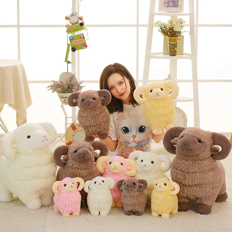 Simulation goat doll plush toy - Image 5