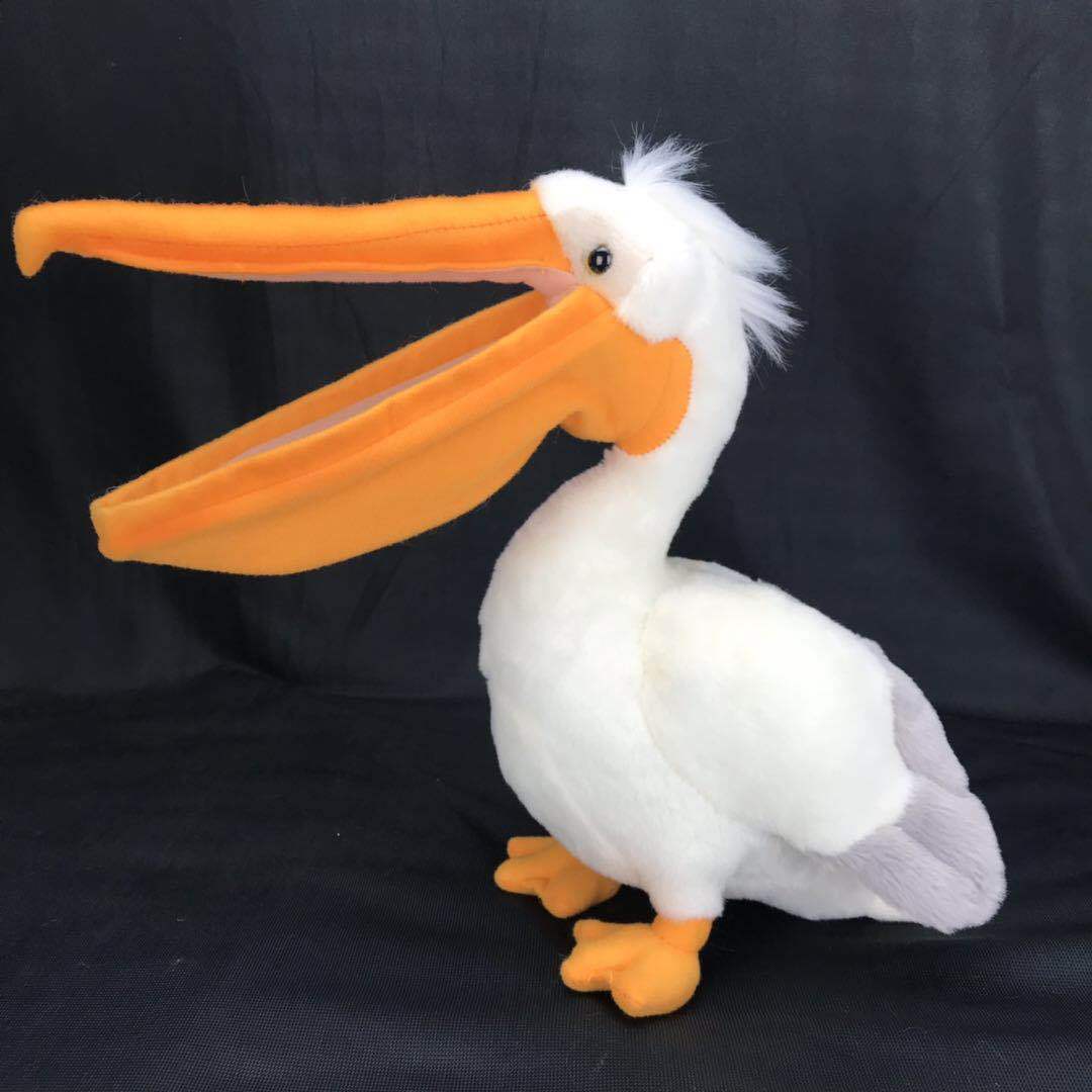 Simulation Long-Beaked Personality Bird Plush Doll Dipping Fish Pelican Plush Toy - Image 6