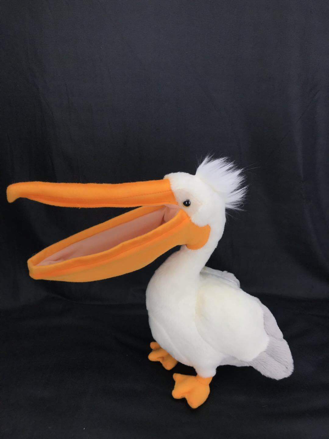Simulation Long-Beaked Personality Bird Plush Doll Dipping Fish Pelican Plush Toy - Image 8