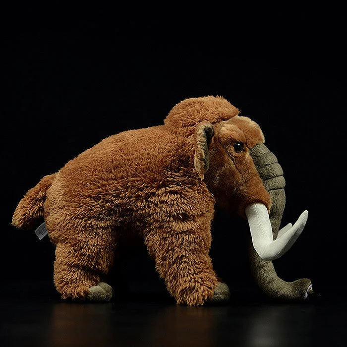 Simulation Mammoth Doll Mammoth Plush Toy Mammoth Simulation Animal Plush Toy 33CM - Image 2