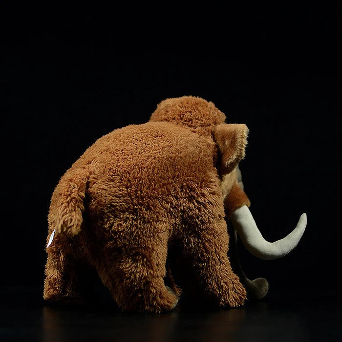 Simulation Mammoth Doll Mammoth Plush Toy Mammoth Simulation Animal Plush Toy 33CM - Image 4