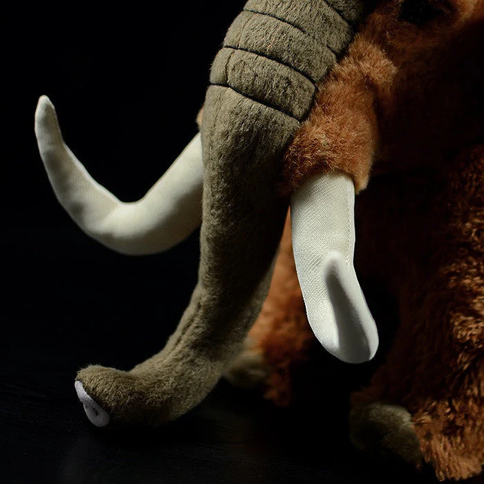 Simulation Mammoth Doll Mammoth Plush Toy Mammoth Simulation Animal Plush Toy 33CM - Image 5