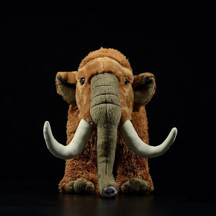 Simulation Mammoth Doll Mammoth Plush Toy Mammoth Simulation Animal Plush Toy 33CM - Image 6