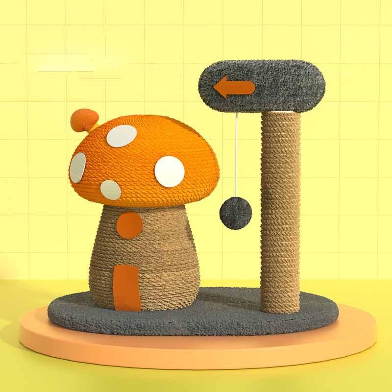 Sisal Mushroom Cat Climbing Frame - Image 2
