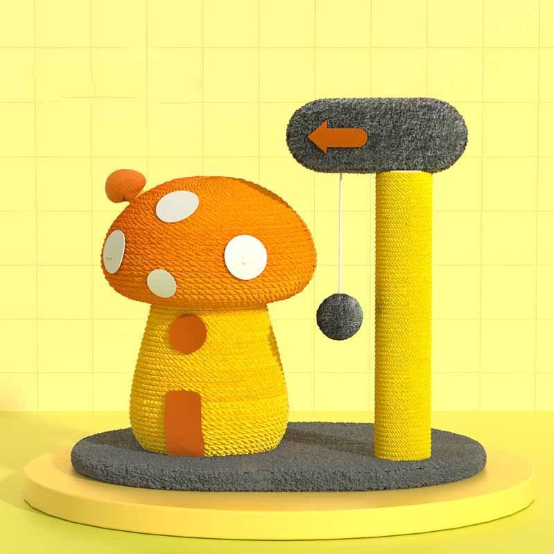 Sisal Mushroom Cat Climbing Frame - Image 6