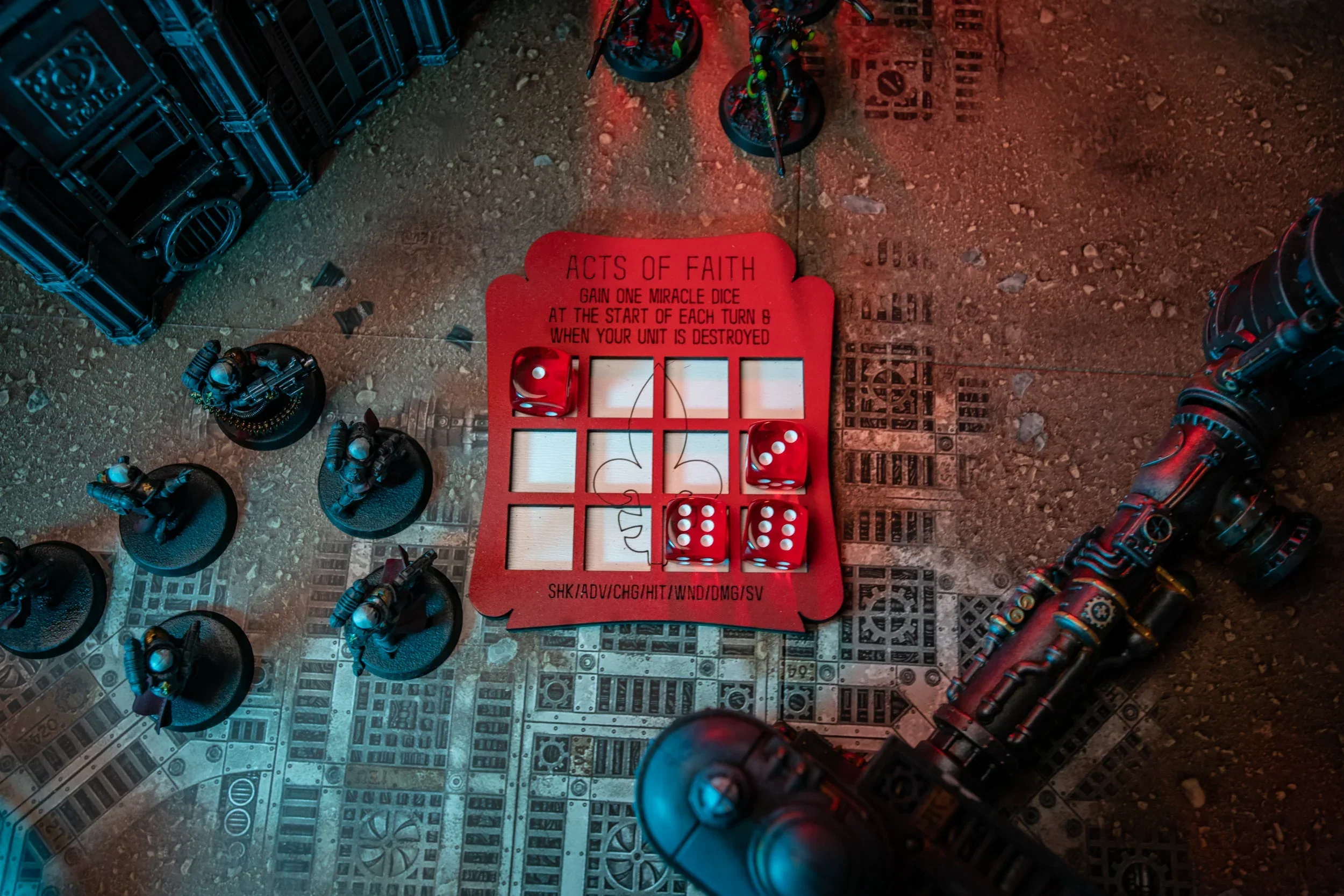 Sisters of Battle Miracle Dice Holder - Image 2