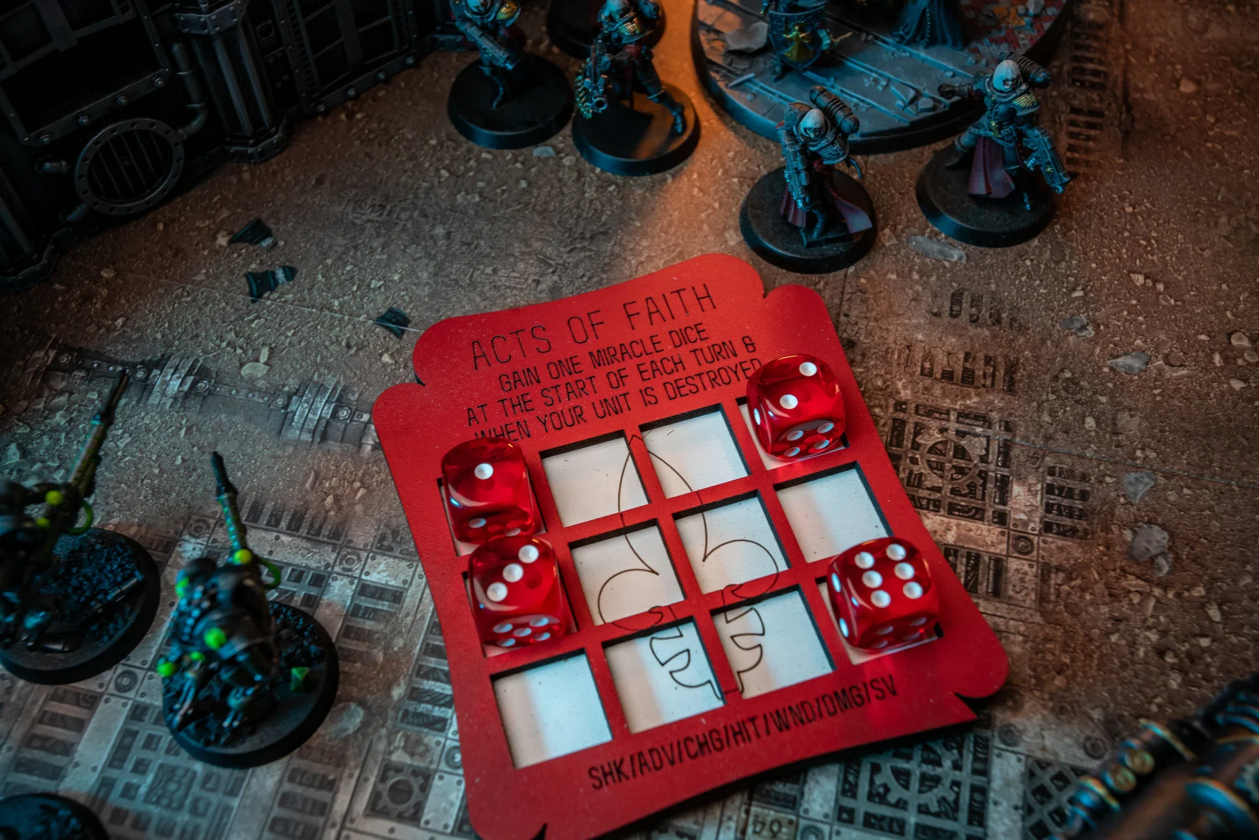 Sisters of Battle Miracle Dice Holder - Image 3
