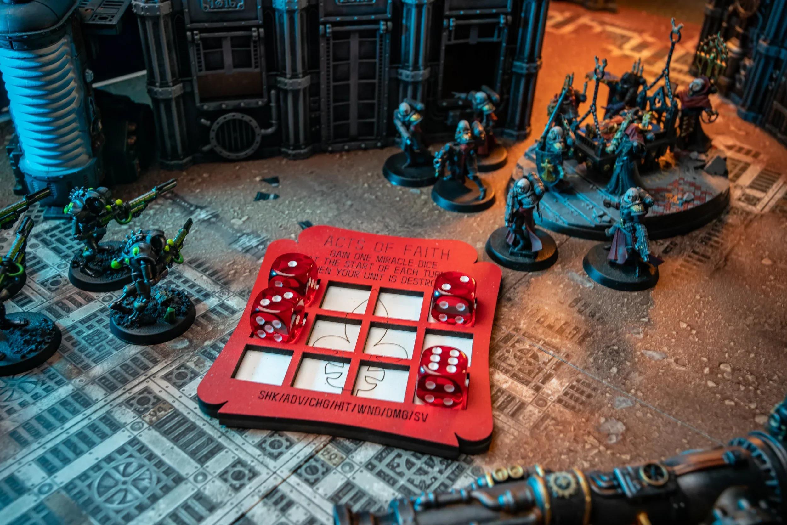 Sisters of Battle Miracle Dice Holder - Image 4