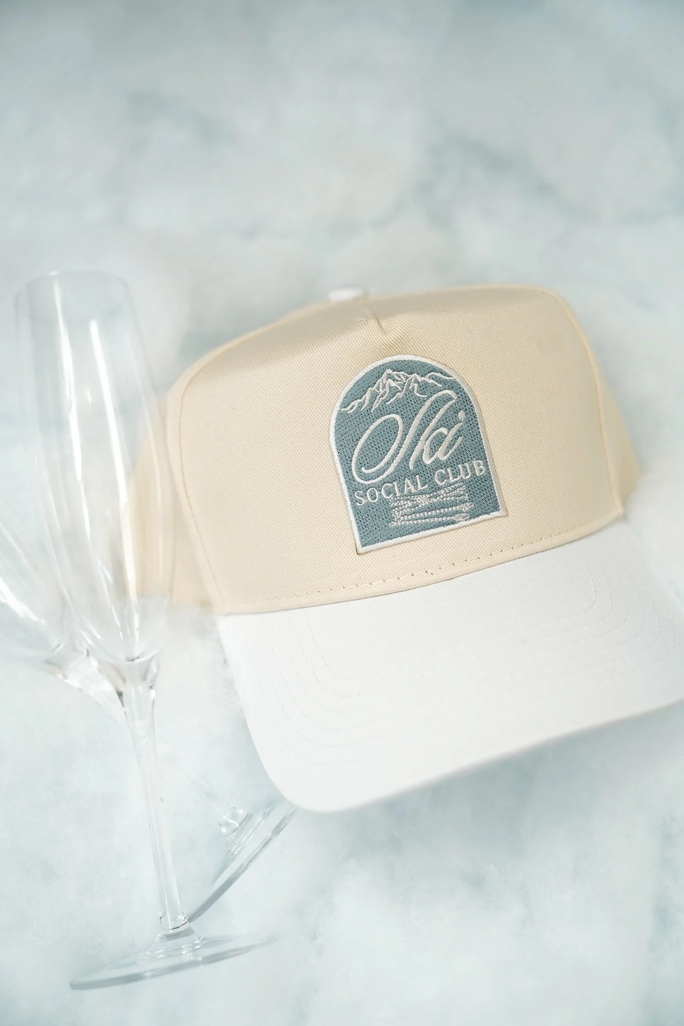 Ski Club - White Vintage Trucker Hat - Image 3