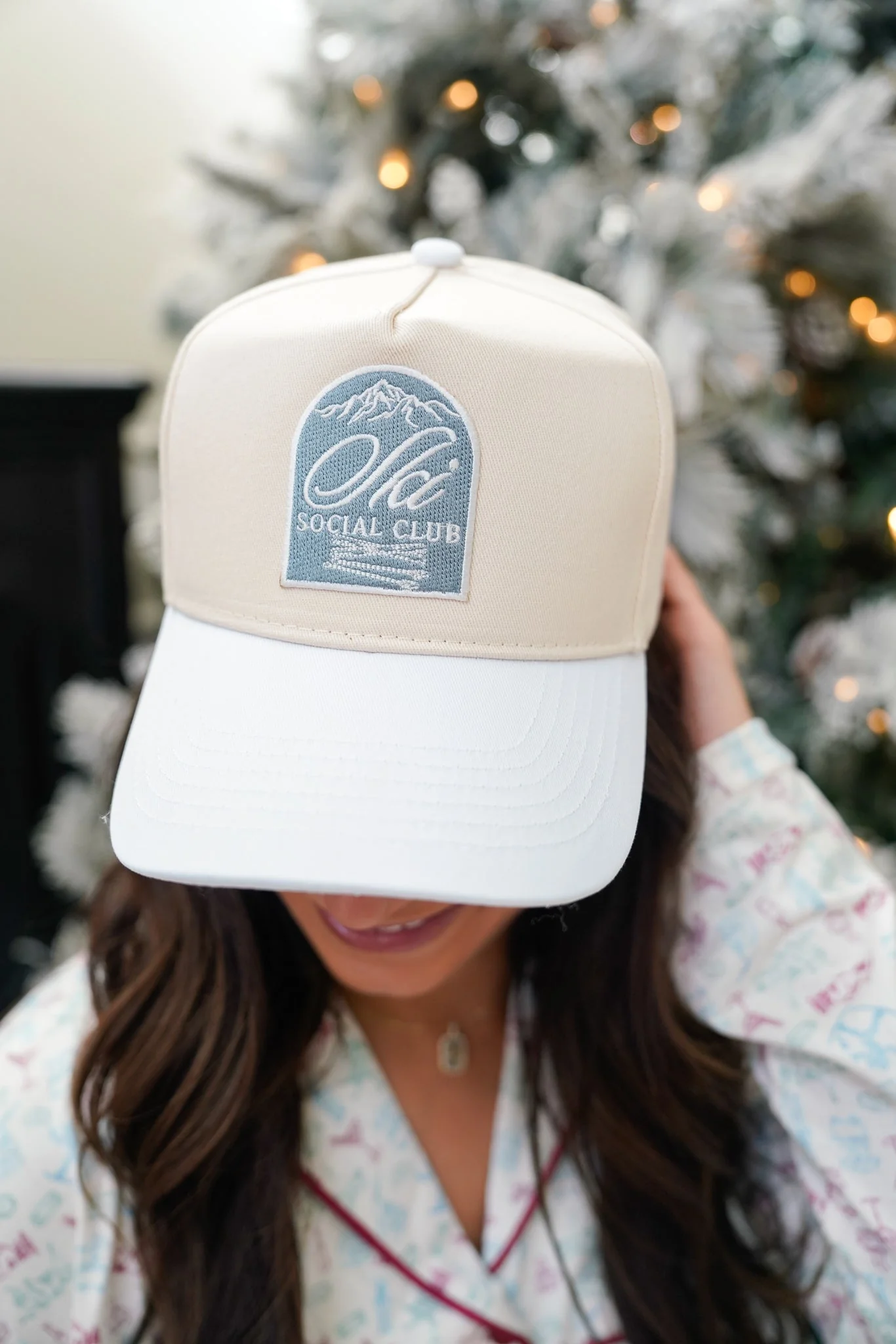 Ski Club - White Vintage Trucker Hat - Image 6