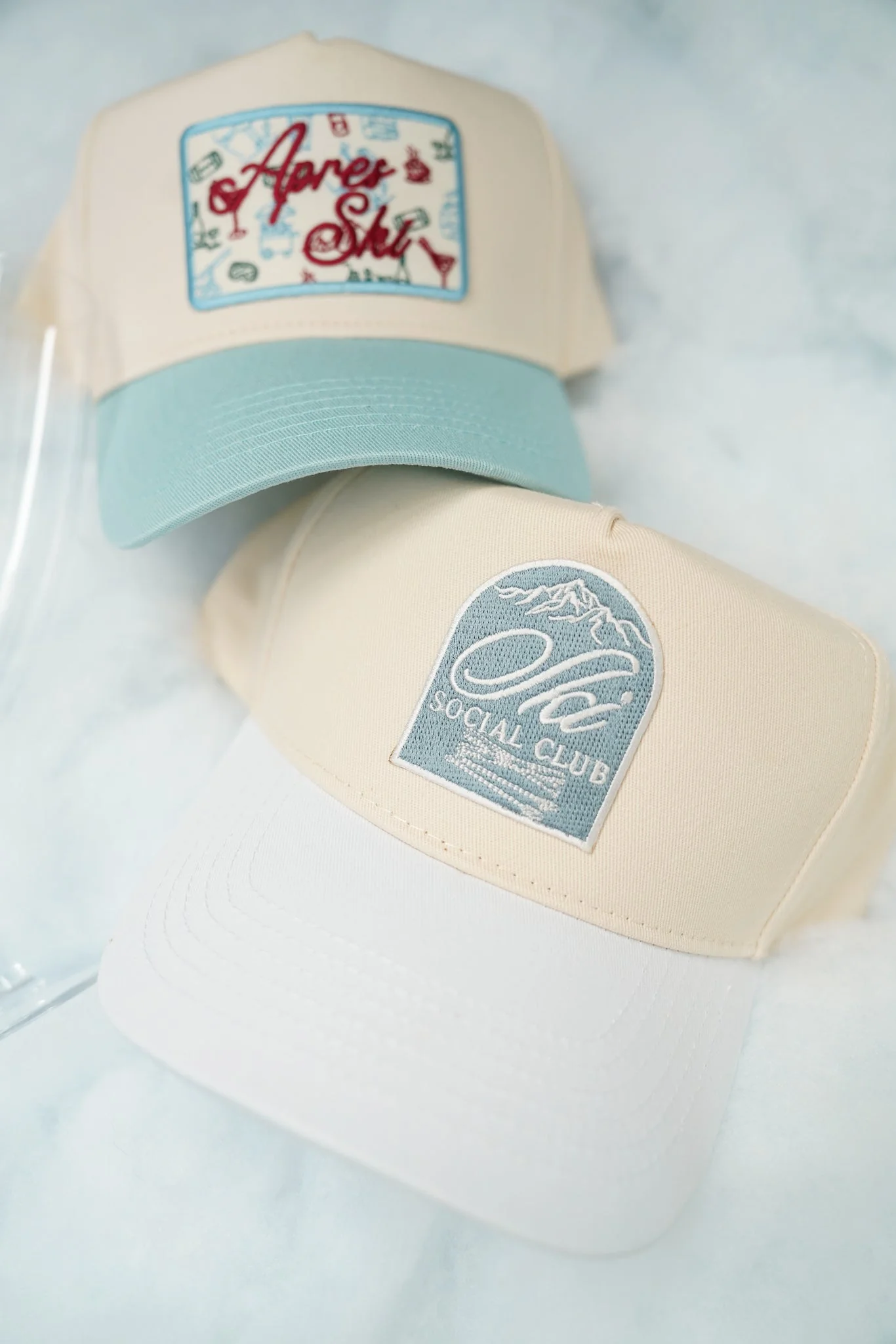 Ski Club - White Vintage Trucker Hat - Image 7