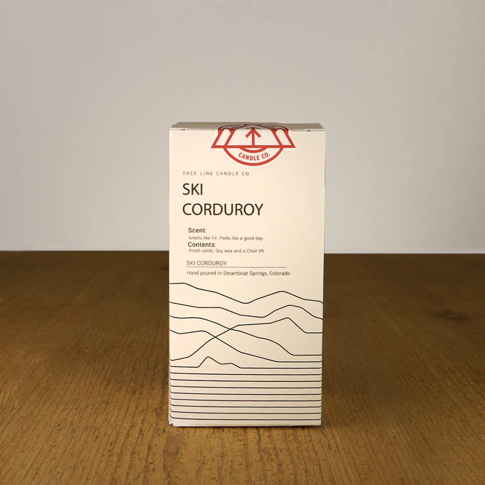 Ski Corduroy Candle - Image 4