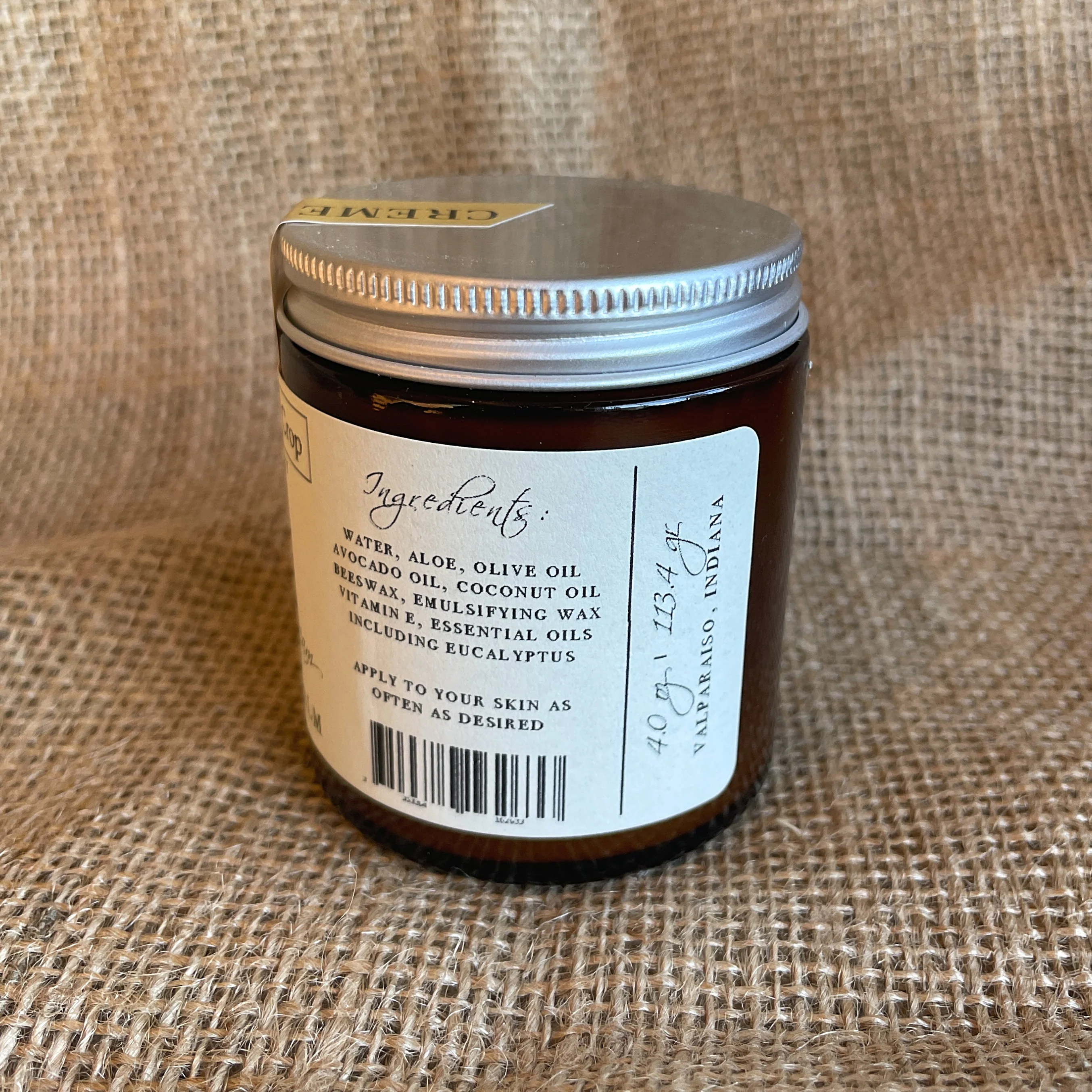 Skin Cream - Nourish (Frankincense, Eucalyptus & Lemongrass) - Image 3