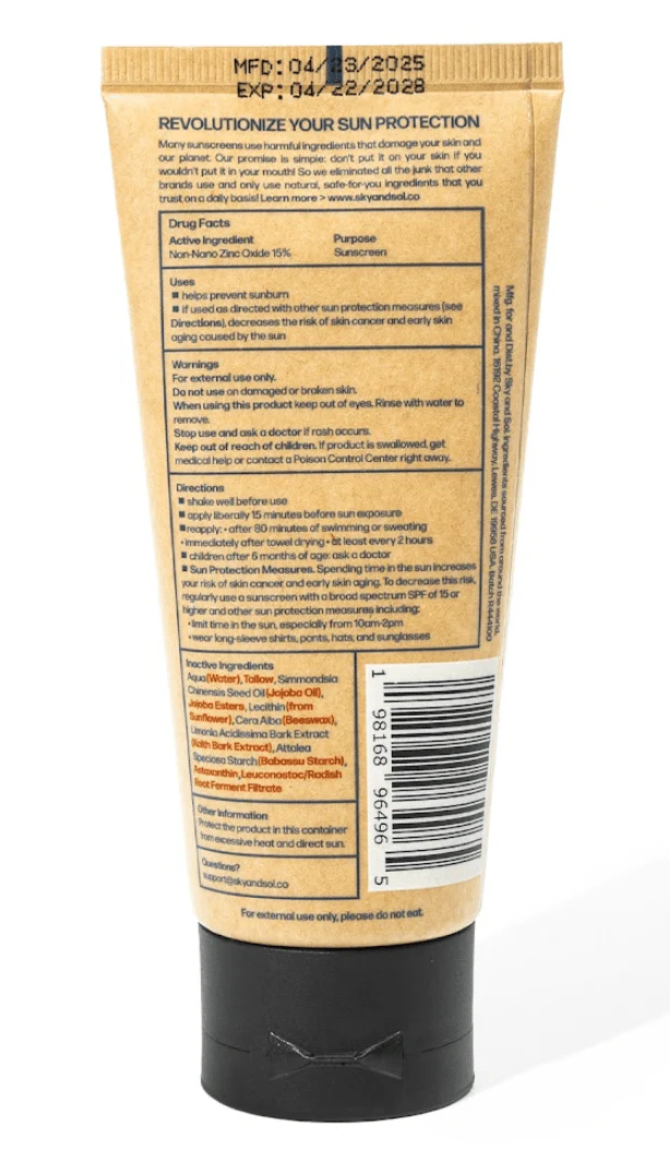 Sky and Sol Everyday Sunscreen SPF 30 - Image 2