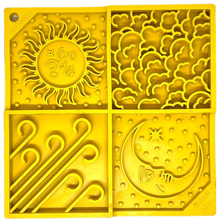 Sky eMat - Enrichment Lick Mat for Dogs and Cats | Celestial Design | SodaPup - Image 2