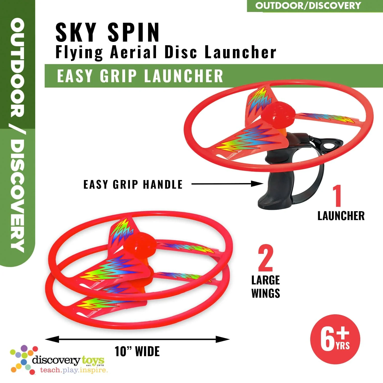 SKY SPIN Flying Copter Outdoor Toy - Image 2