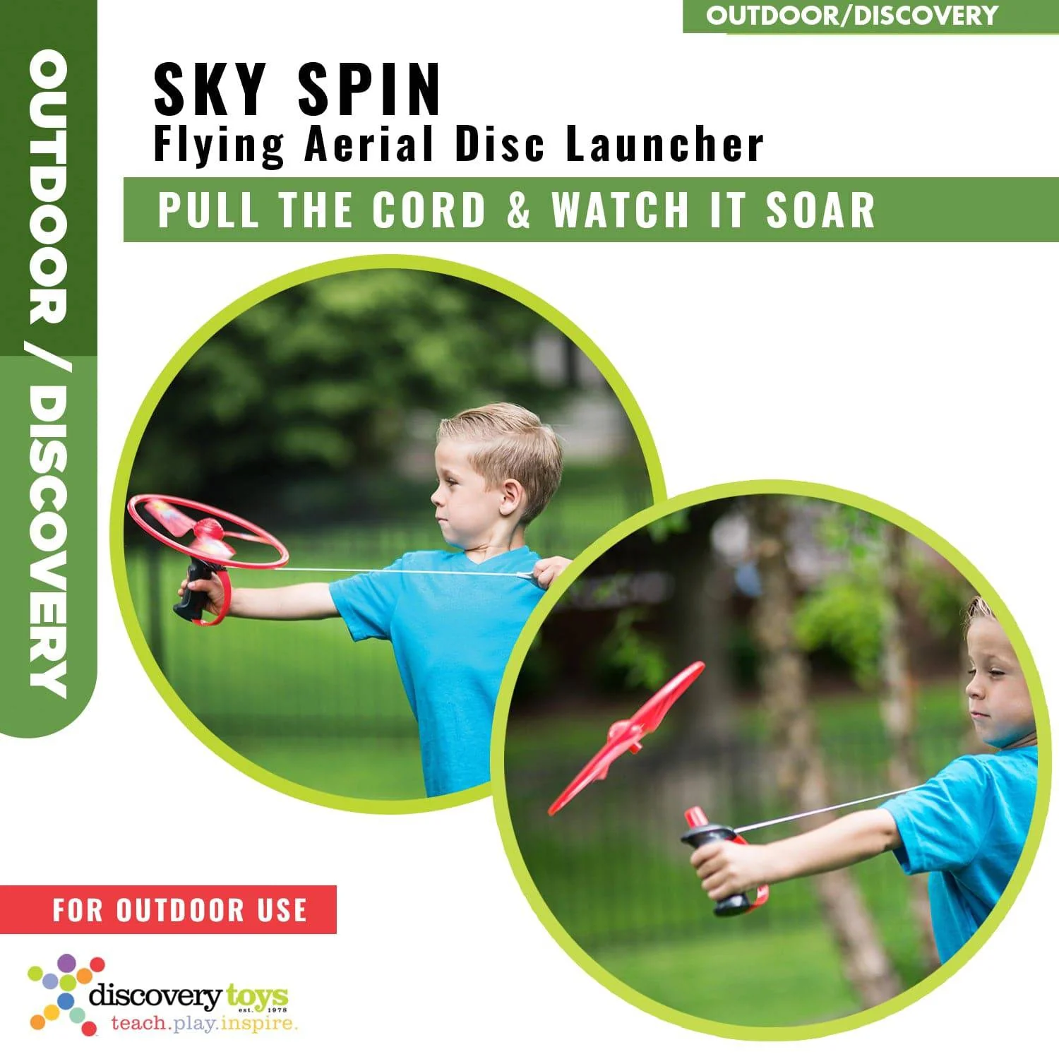 SKY SPIN Flying Copter Outdoor Toy - Image 3