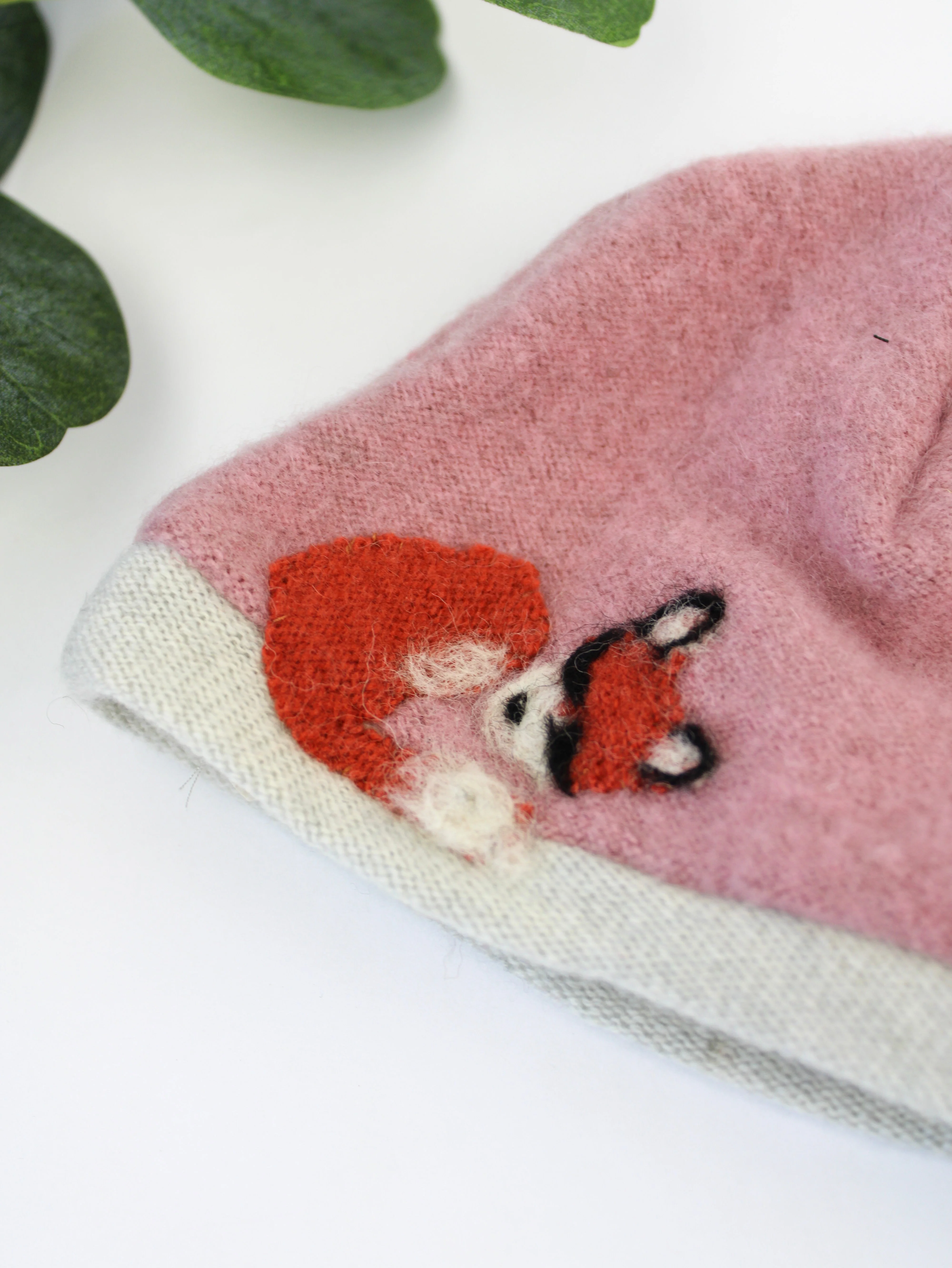 Sleeping Fox Cashmere Hat - Newborn - Image 18
