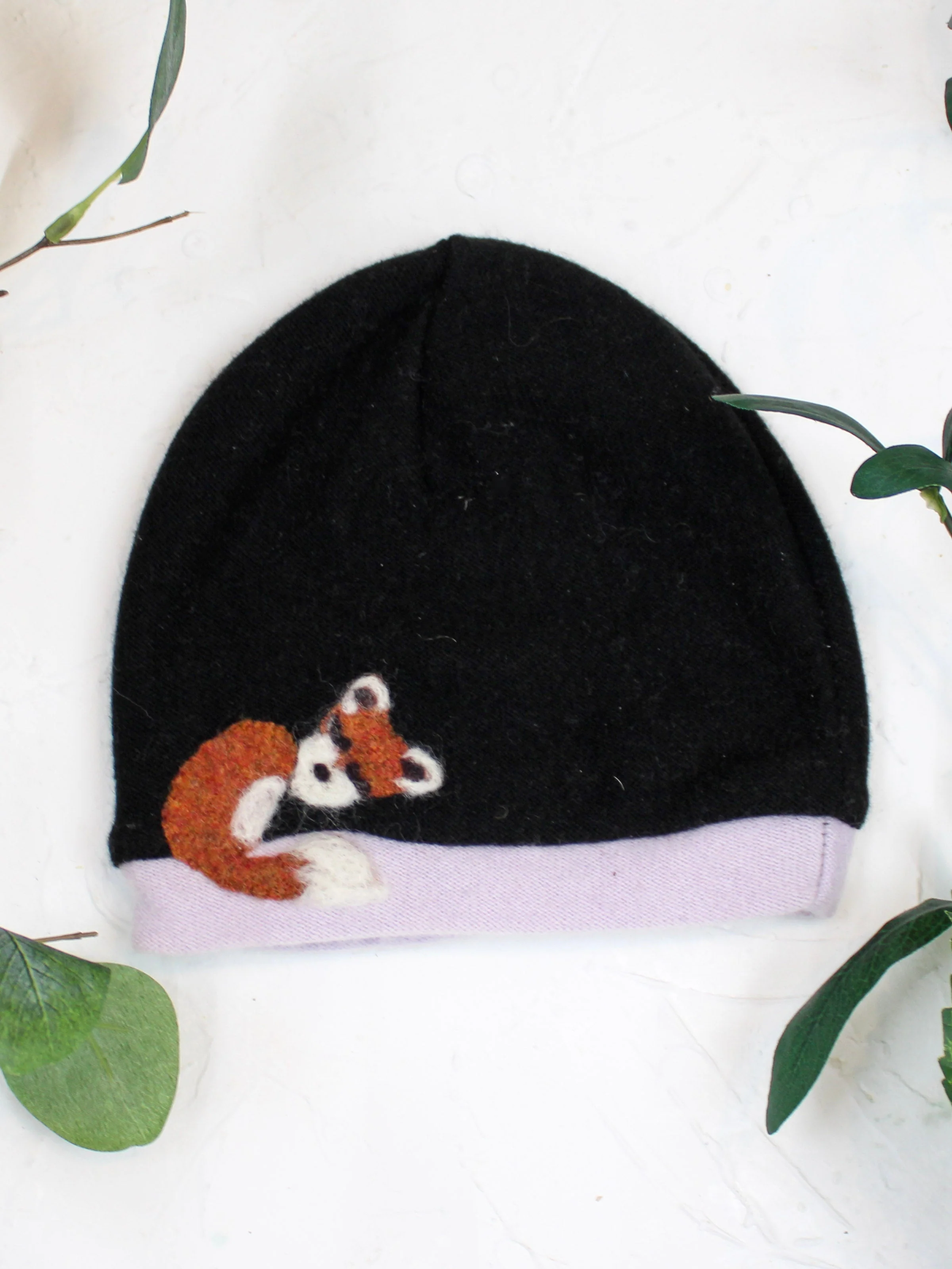 Sleeping Fox Cashmere Hat - Toddler - Image 14