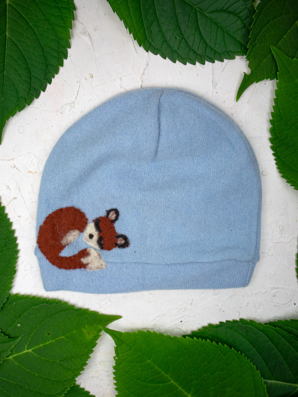 Sleeping Fox Cashmere Hat - Toddler - Image 7