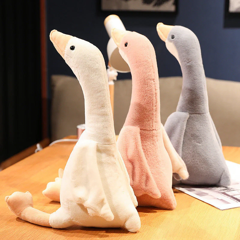 Sleeping Pillow Big Goose Doll Plush Toy - Image 2