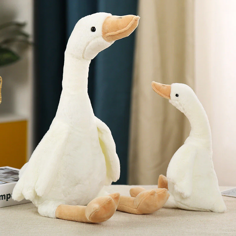 Sleeping Pillow Big Goose Doll Plush Toy - Image 5
