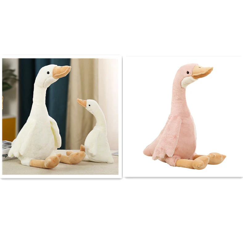 Sleeping Pillow Big Goose Doll Plush Toy - Image 7