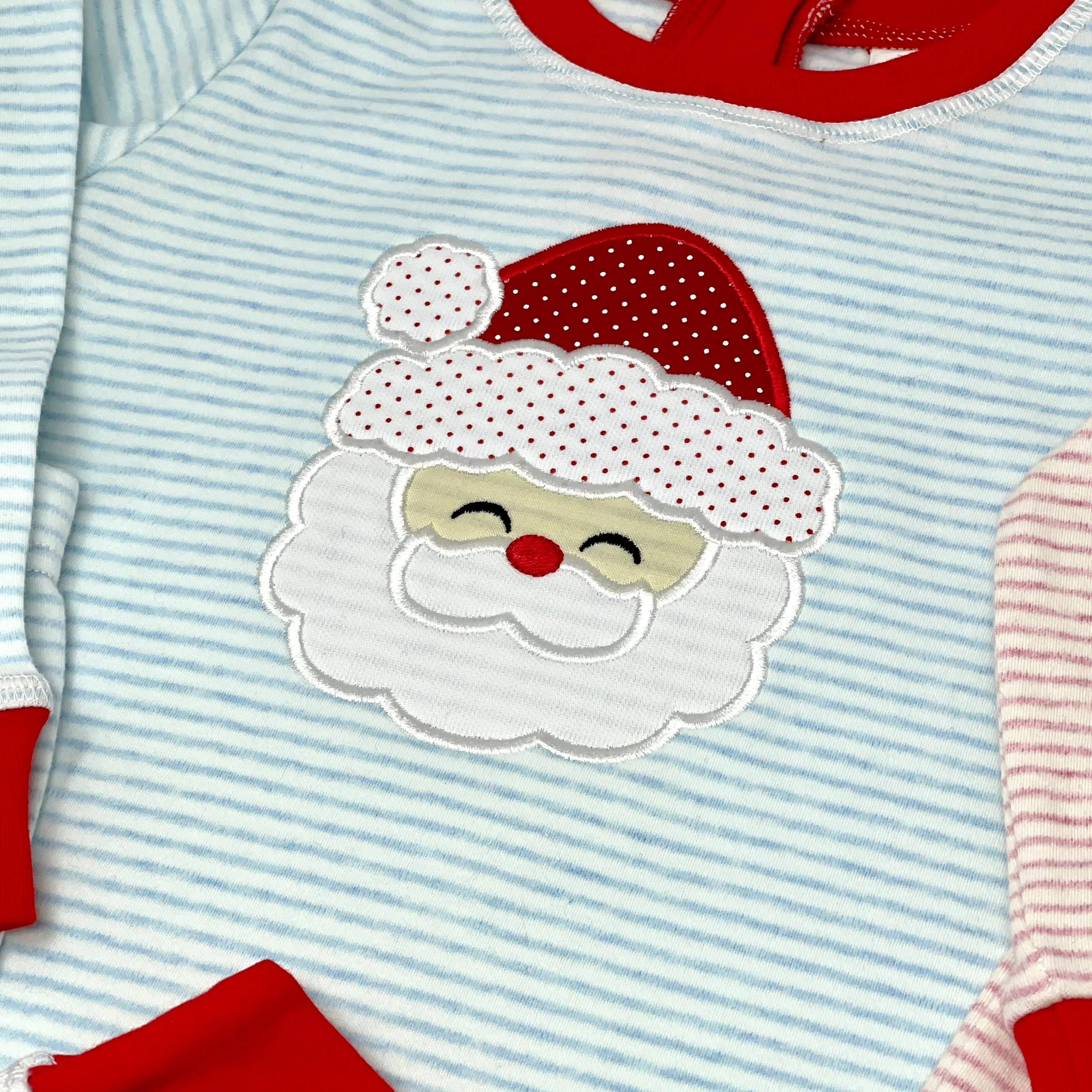 Sleepy Bees Blue Stripe Pajamas - Image 9