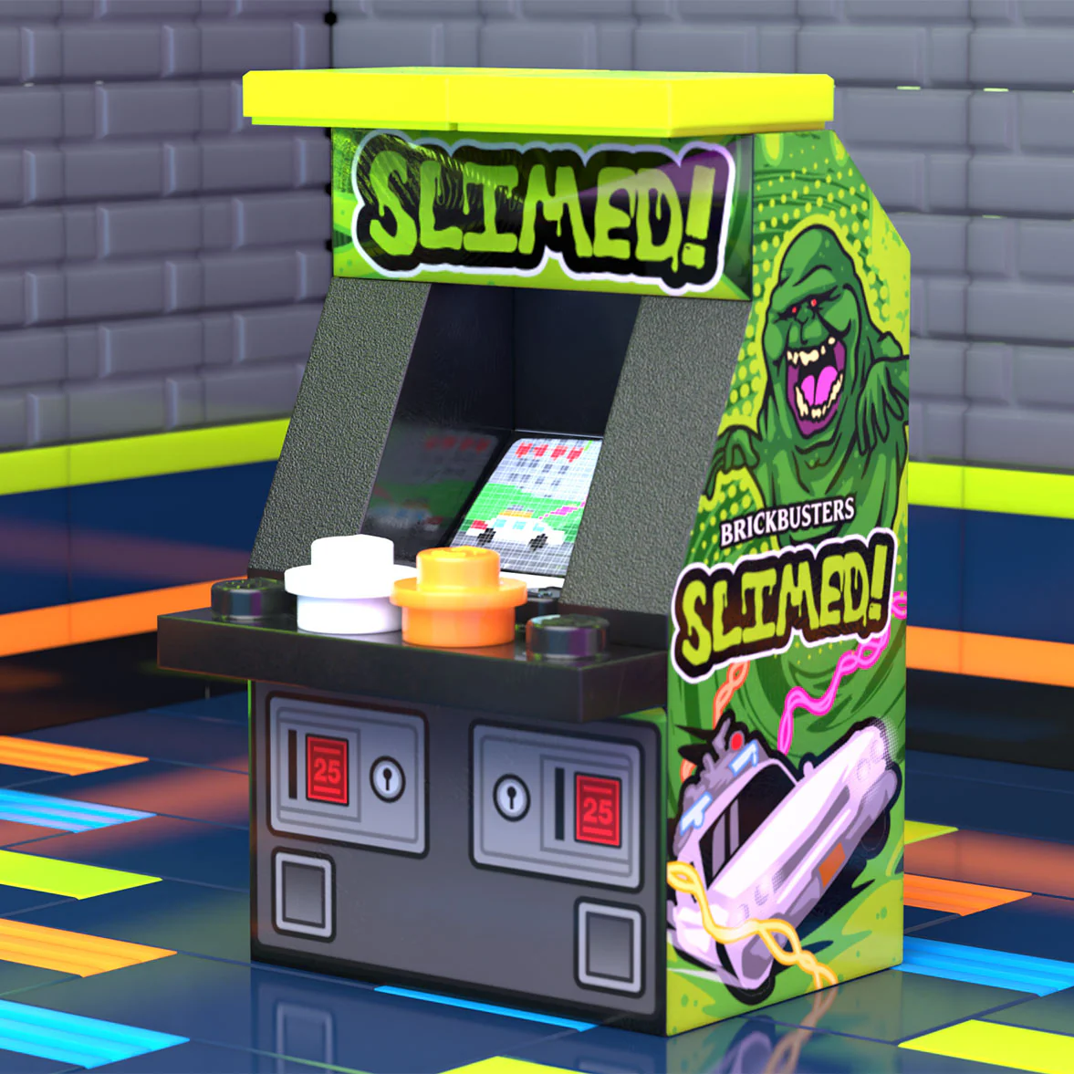 Slimed Arcade Machine made using LEGO parts - Image 2