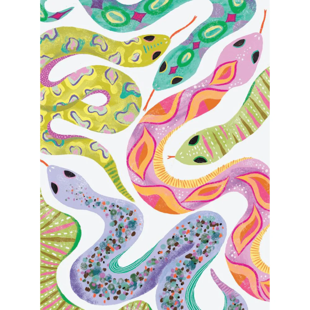 Slithering Snakes 1000 Piece Puzzle by Puzzlefolk - Image 2