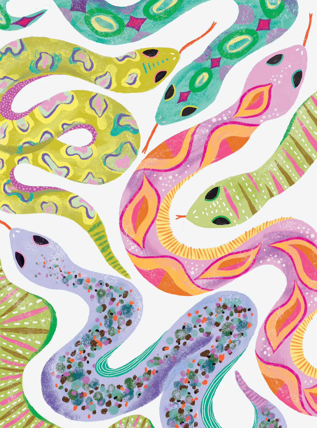 Slithering Snakes 1000 Piece Puzzle by Puzzlefolk - Image 3