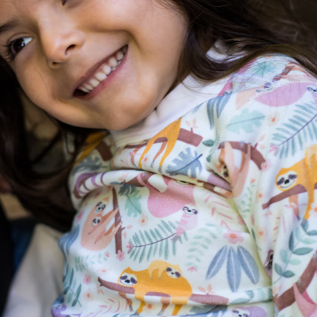 Sloth Serenade Organic Pajamas - Image 5